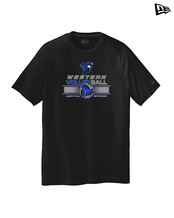 Western HS Boys Volleyball Leave It - New Era Performance Shirt