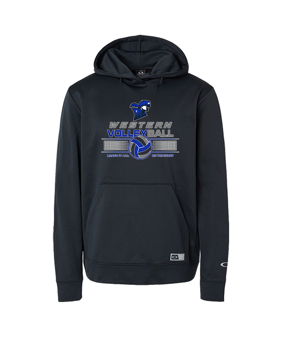 Western HS Boys Volleyball Leave It - Oakley Performance Hoodie