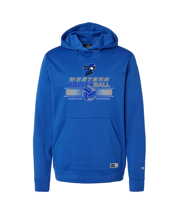 Western HS Boys Volleyball Leave It - Oakley Performance Hoodie