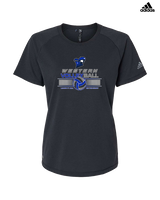Western HS Boys Volleyball Leave It - Womens Adidas Performance Shirt