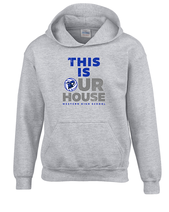 Western HS Boys Volleyball TIOH - Youth Hoodie