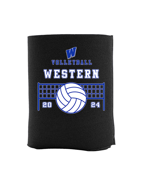 Western HS Boys Volleyball Vball Net - Koozie