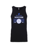 Western HS Boys Volleyball Vball Net - Tank Top