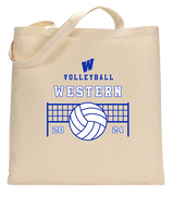 Western HS Boys Volleyball Vball Net - Tote