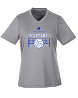 Western HS Boys Volleyball Vball Net - Womens Performance Shirt