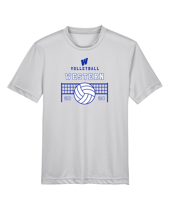 Western HS Boys Volleyball Vball Net - Youth Performance Shirt