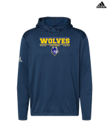 Western Sierra Collegiate Academy Football Border - Mens Adidas Hoodie