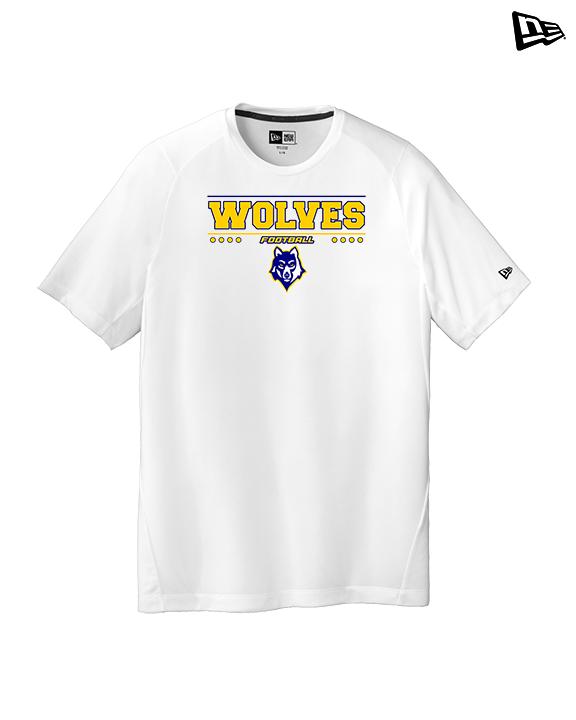 Western Sierra Collegiate Academy Football Border - New Era Performance Shirt