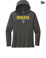 Western Sierra Collegiate Academy Football Border - New Era Tri-Blend Hoodie