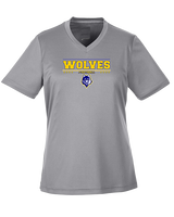 Western Sierra Collegiate Academy Football Border - Womens Performance Shirt