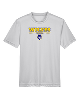 Western Sierra Collegiate Academy Football Border - Youth Performance Shirt
