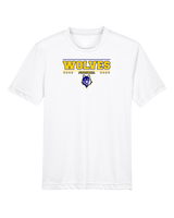 Western Sierra Collegiate Academy Football Border - Youth Performance Shirt