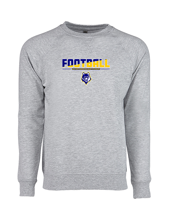 Western Sierra Collegiate Academy Football Cut - Crewneck Sweatshirt
