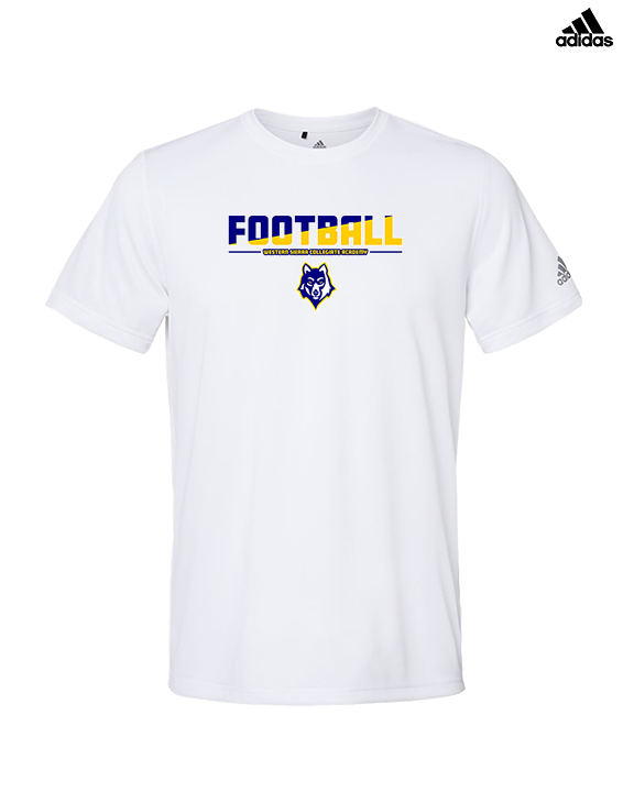 Western Sierra Collegiate Academy Football Cut - Mens Adidas Performance Shirt