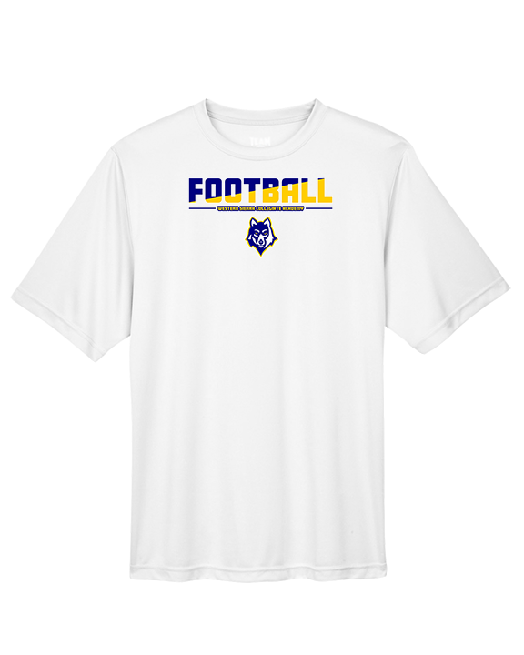 Western Sierra Collegiate Academy Football Cut - Performance Shirt