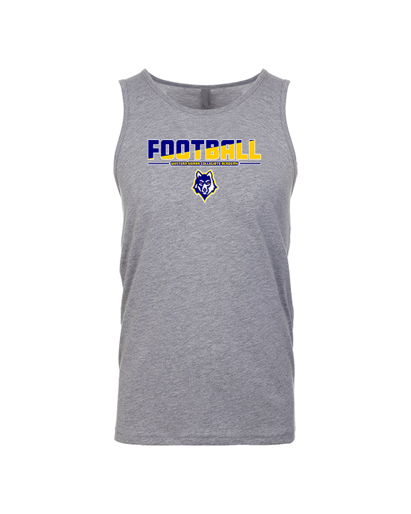 Western Sierra Collegiate Academy Football Cut - Tank Top