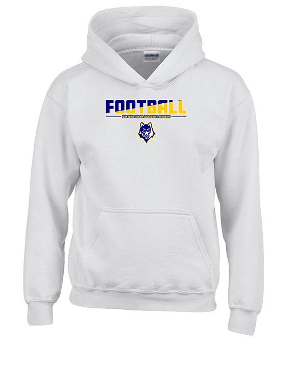 Western Sierra Collegiate Academy Football Cut - Unisex Hoodie