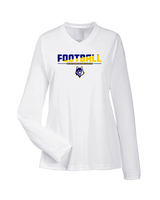 Western Sierra Collegiate Academy Football Cut - Womens Performance Longsleeve