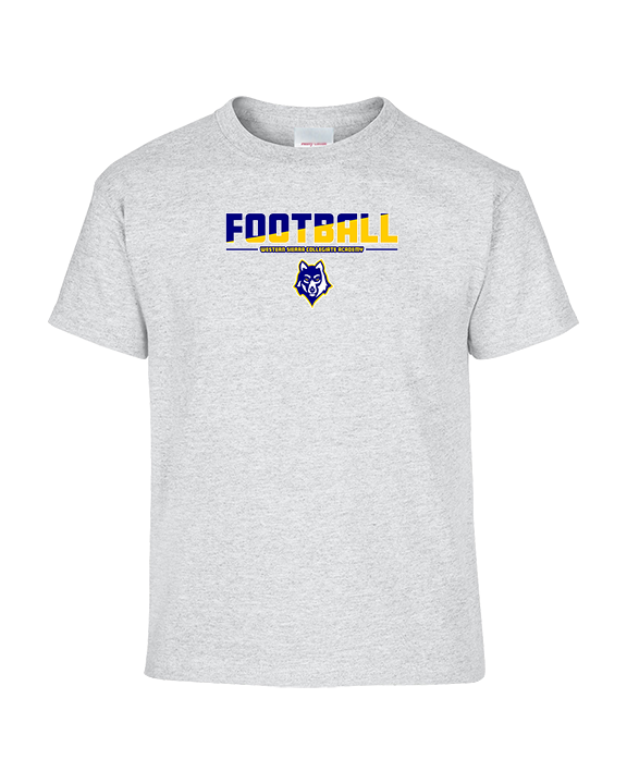 Western Sierra Collegiate Academy Football Cut - Youth Shirt