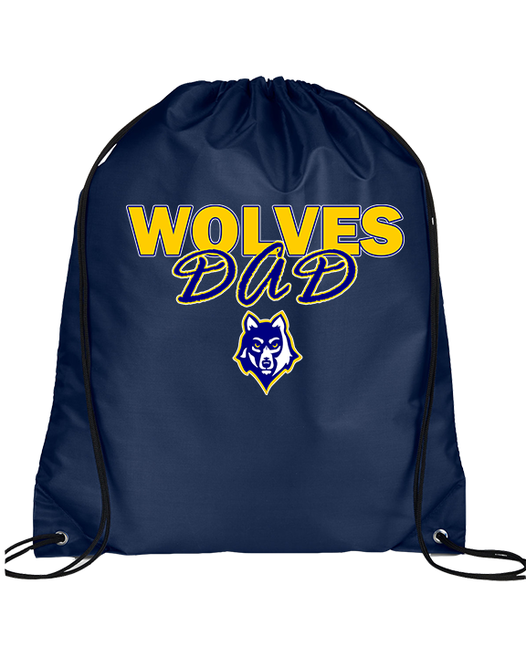 Western Sierra Collegiate Academy Football Dad - Drawstring Bag