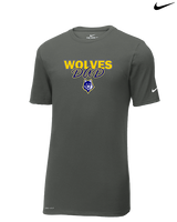 Western Sierra Collegiate Academy Football Dad - Mens Nike Cotton Poly Tee