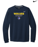 Western Sierra Collegiate Academy Football Dad - Mens Nike Crewneck