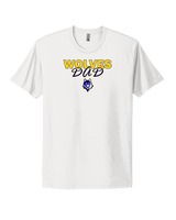 Western Sierra Collegiate Academy Football Dad - Mens Select Cotton T-Shirt