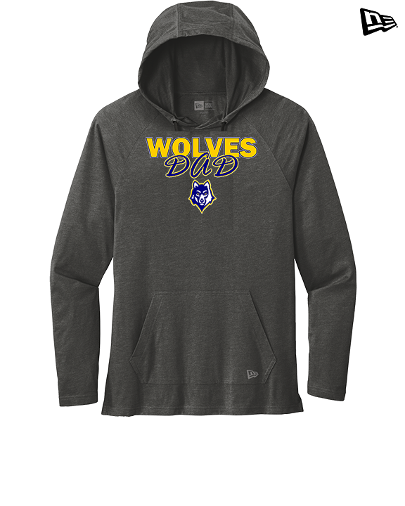 Western Sierra Collegiate Academy Football Dad - New Era Tri-Blend Hoodie
