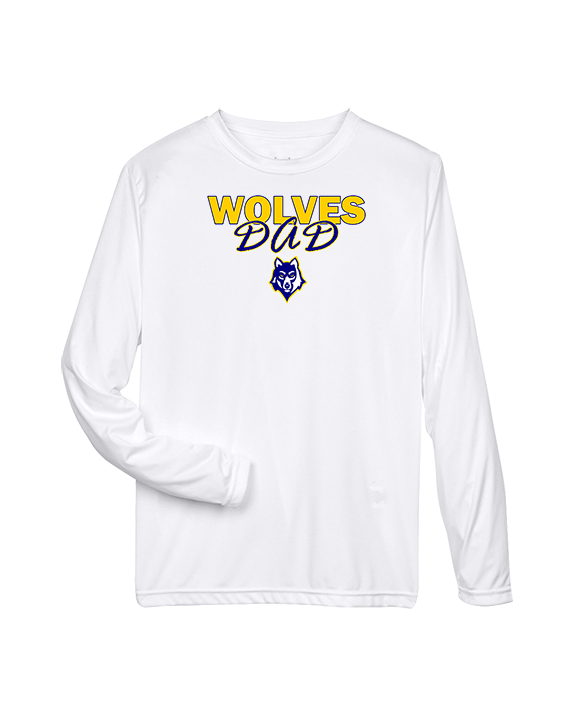 Western Sierra Collegiate Academy Football Dad - Performance Longsleeve