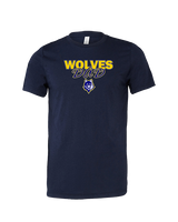 Western Sierra Collegiate Academy Football Dad - Tri-Blend Shirt
