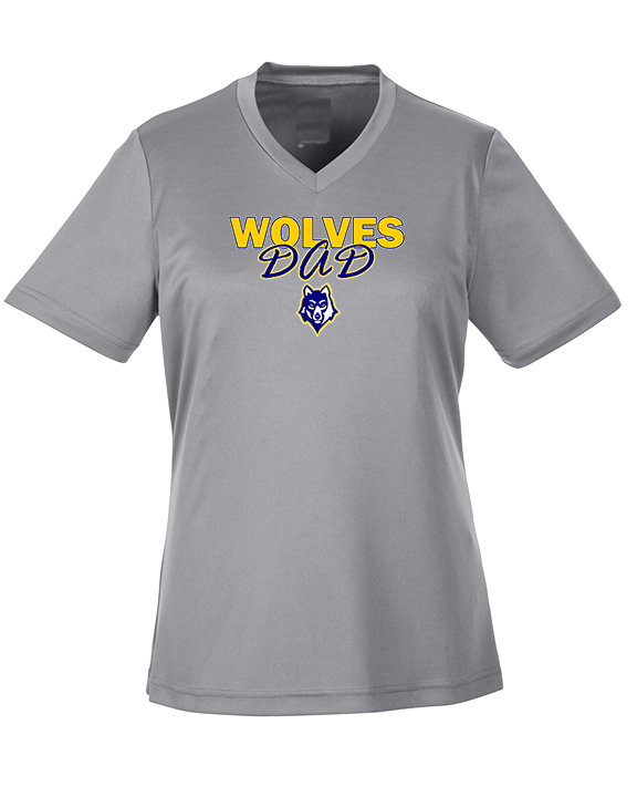 Western Sierra Collegiate Academy Football Dad - Womens Performance Shirt