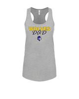 Western Sierra Collegiate Academy Football Dad - Womens Tank Top