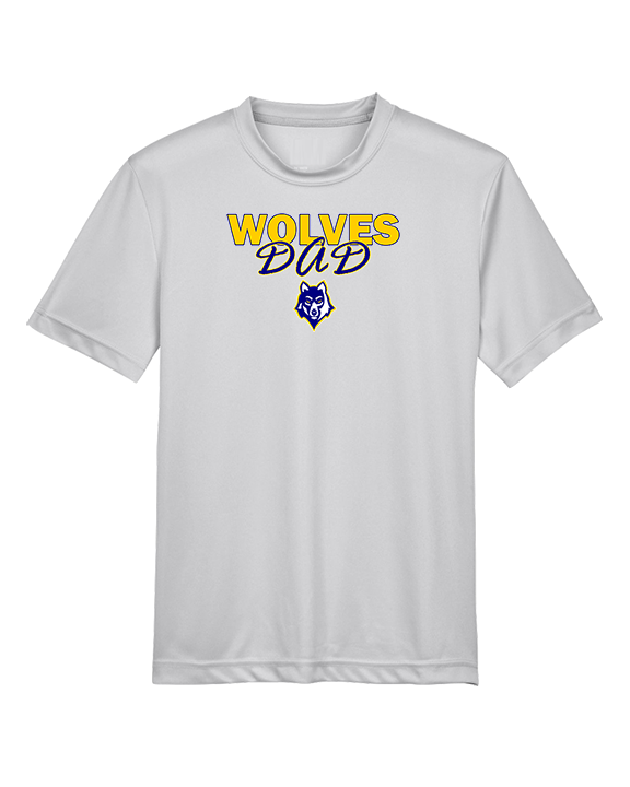 Western Sierra Collegiate Academy Football Dad - Youth Performance Shirt