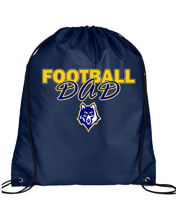 Western Sierra Collegiate Academy Football Dad 2 - Drawstring Bag