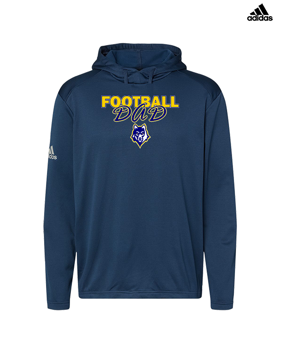 Western Sierra Collegiate Academy Football Dad 2 - Mens Adidas Hoodie