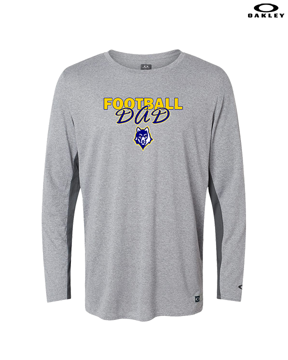 Western Sierra Collegiate Academy Football Dad 2 - Mens Oakley Longsleeve