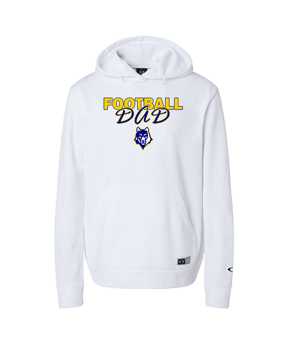 Western Sierra Collegiate Academy Football Dad 2 - Oakley Performance Hoodie