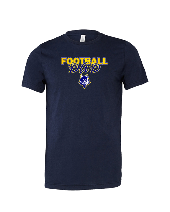 Western Sierra Collegiate Academy Football Dad 2 - Tri-Blend Shirt