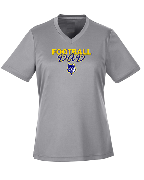 Western Sierra Collegiate Academy Football Dad 2 - Womens Performance Shirt