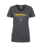 Western Sierra Collegiate Academy Football Dad 2 - Womens Vneck
