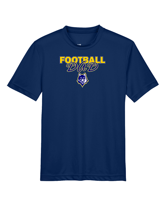 Western Sierra Collegiate Academy Football Dad 2 - Youth Performance Shirt