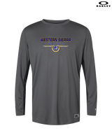 Western Sierra Collegiate Academy Football Design - Mens Oakley Longsleeve
