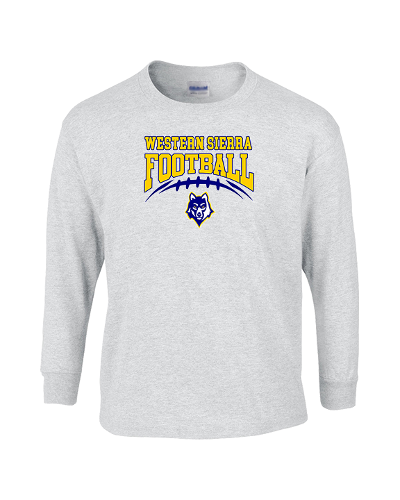 Western Sierra Collegiate Academy Football Football - Cotton Longsleeve