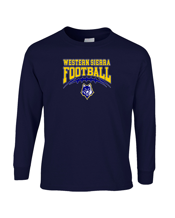 Western Sierra Collegiate Academy Football Football - Cotton Longsleeve