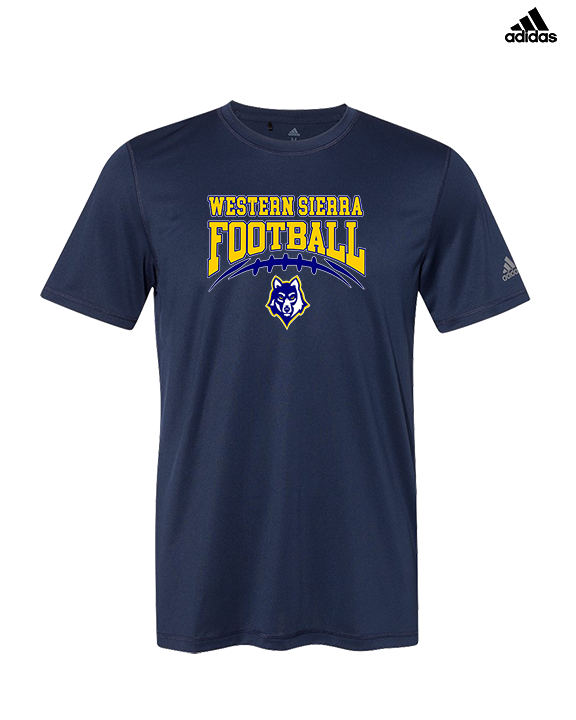 Western Sierra Collegiate Academy Football Football - Mens Adidas Performance Shirt