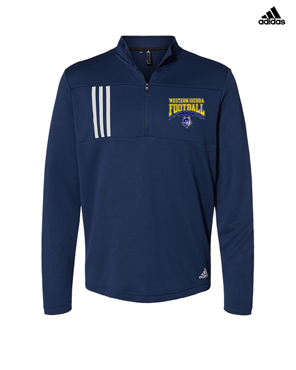 Western Sierra Collegiate Academy Football Football - Mens Adidas Quarter Zip