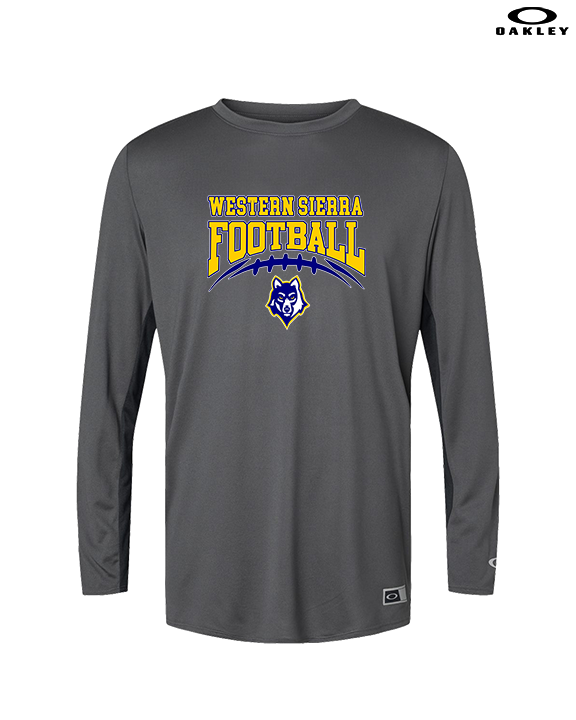 Western Sierra Collegiate Academy Football Football - Mens Oakley Longsleeve
