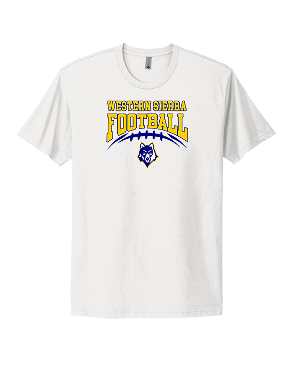 Western Sierra Collegiate Academy Football Football - Mens Select Cotton T-Shirt