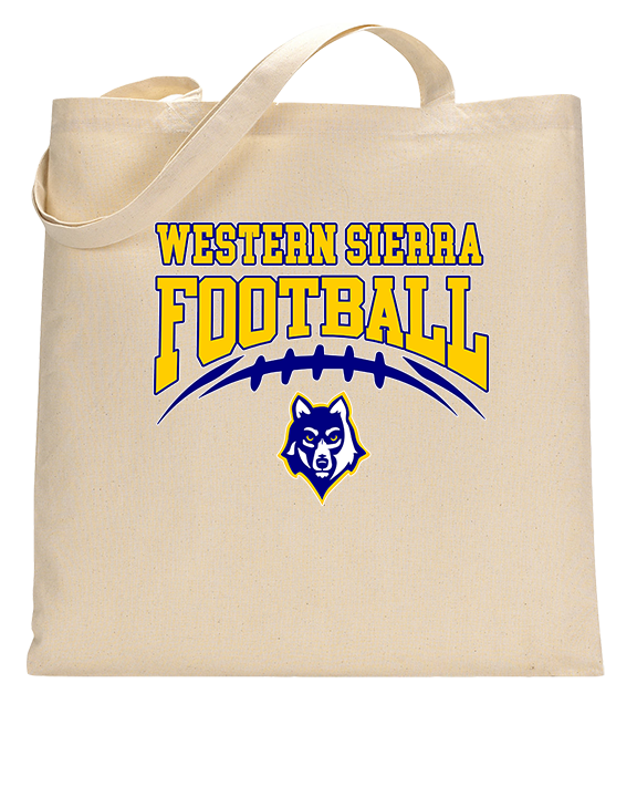 Western Sierra Collegiate Academy Football Football - Tote