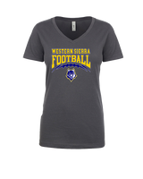 Western Sierra Collegiate Academy Football Football - Womens Vneck